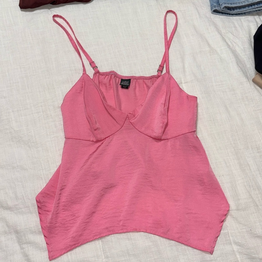 Silk pink Wild Fable tank